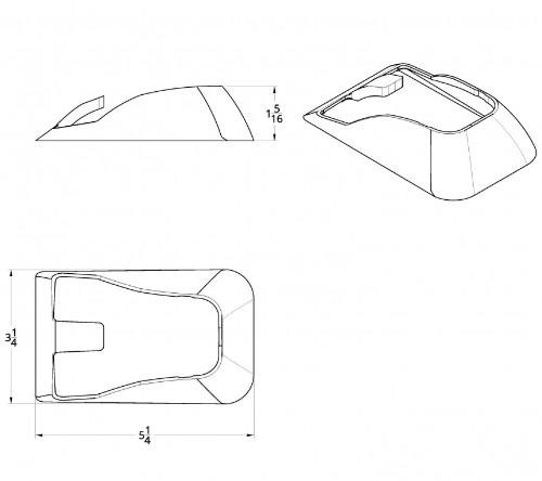 Volvo LED Sleeper Light Bezel