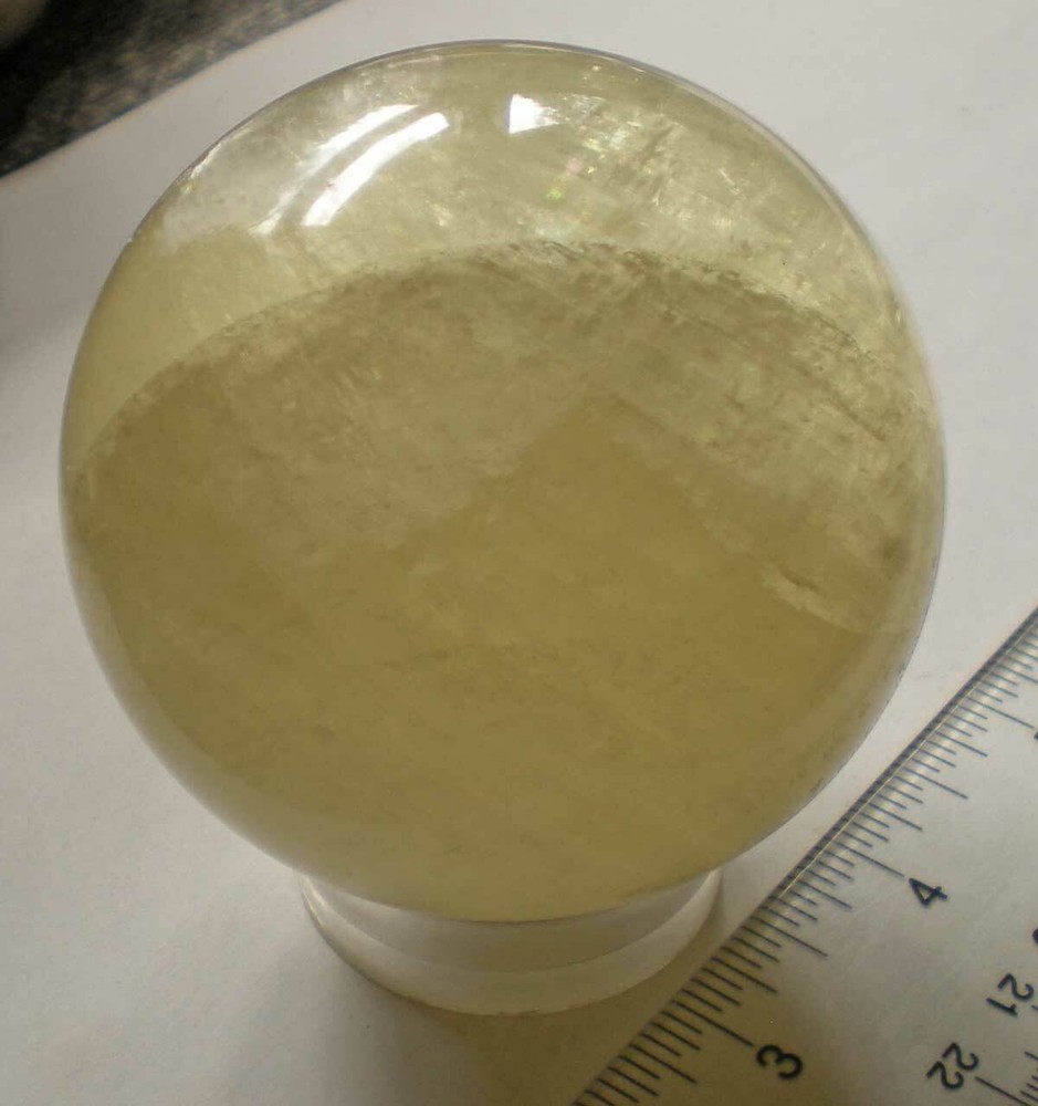 Golden Calcite 65mm Sphere  sc1003