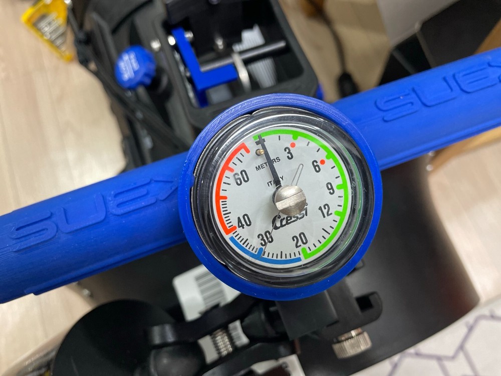 SUEX DPV handle slot depth gauge module