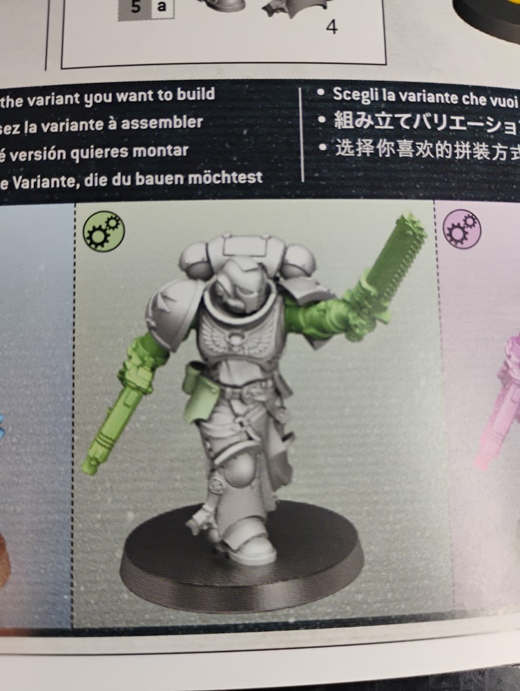 Black Templar Crusader Squad Initiate - 03B