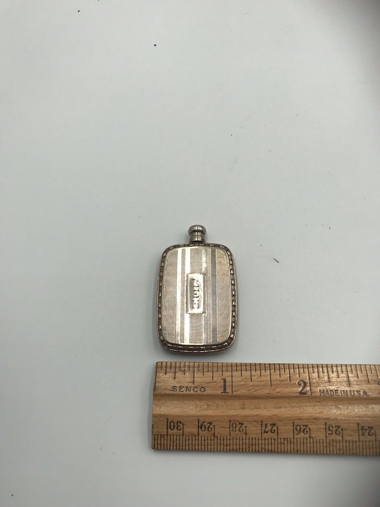 Sterling Silver Perfume Flask