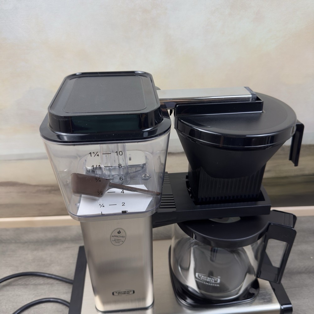 Moccamaster by Technivorm KBGV Select 10 Cup Coffee Maker Brushed Silver Chipped