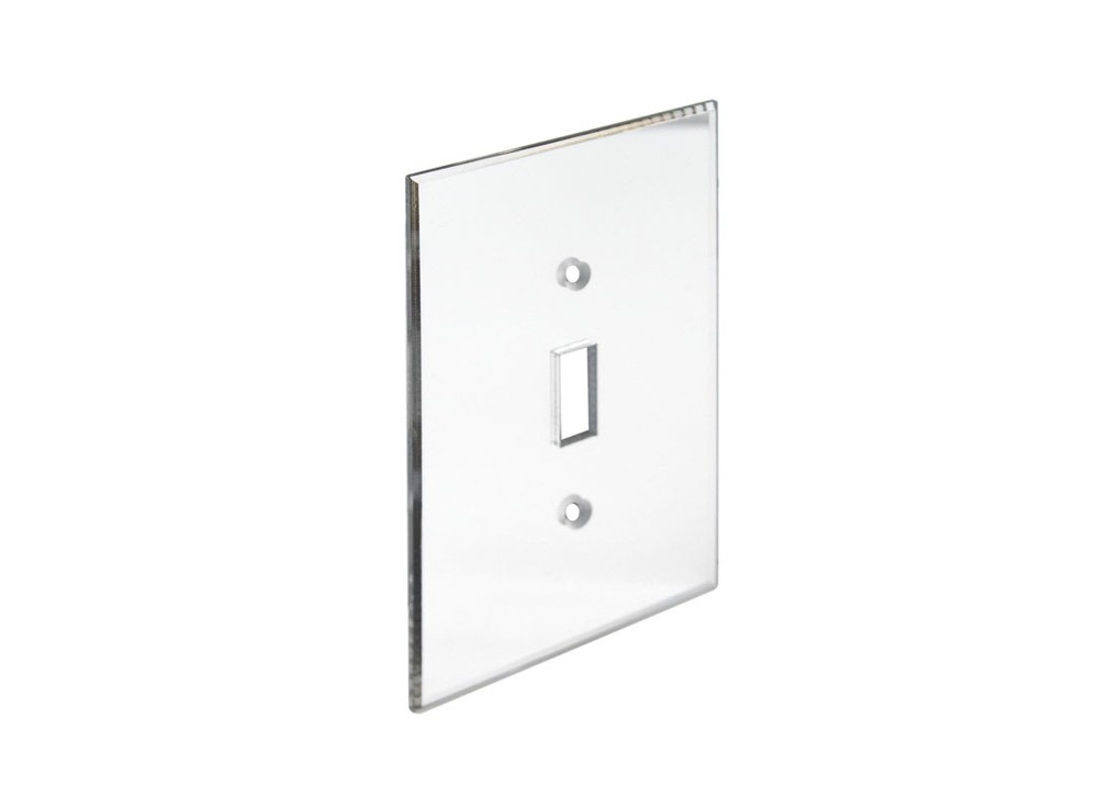 FHC AMP101 Clear Single Toggle Switch Acrylic Mirror Plates