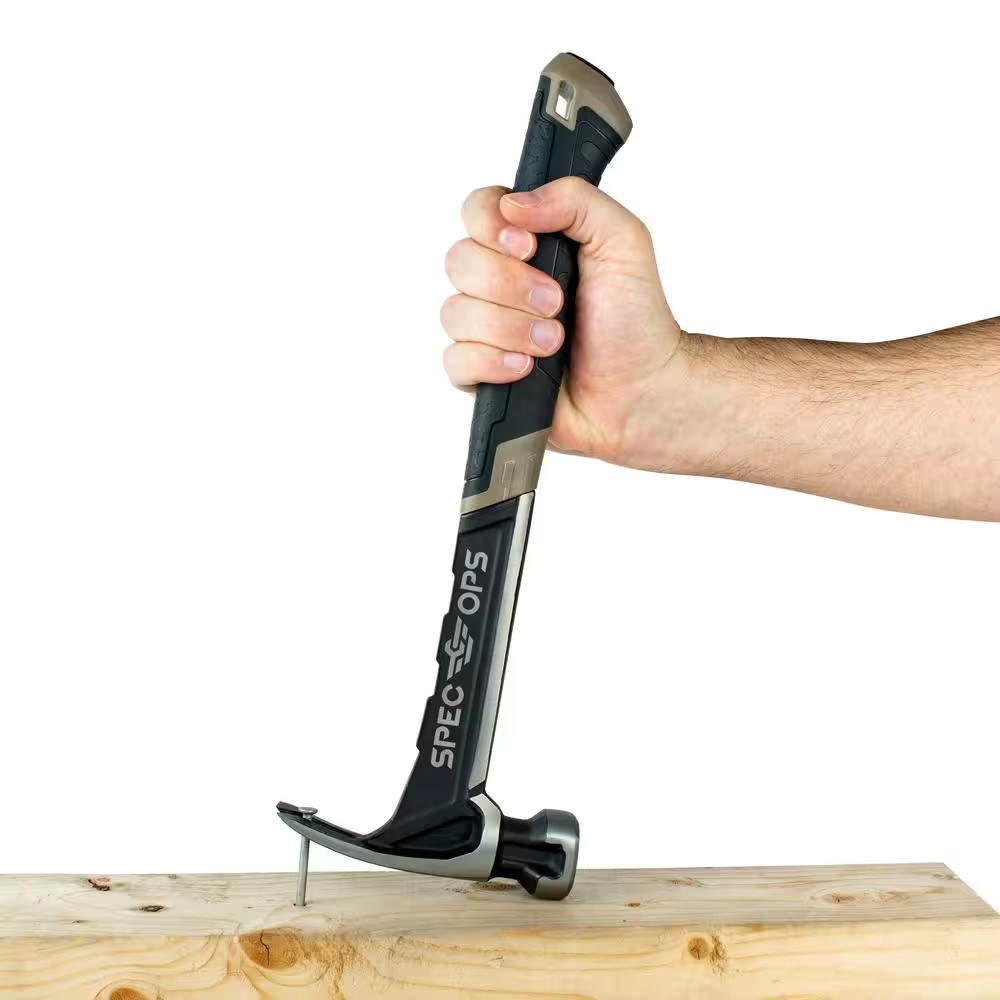 20 Oz. Smooth Face Rip Claw Hammer, Steel Handle