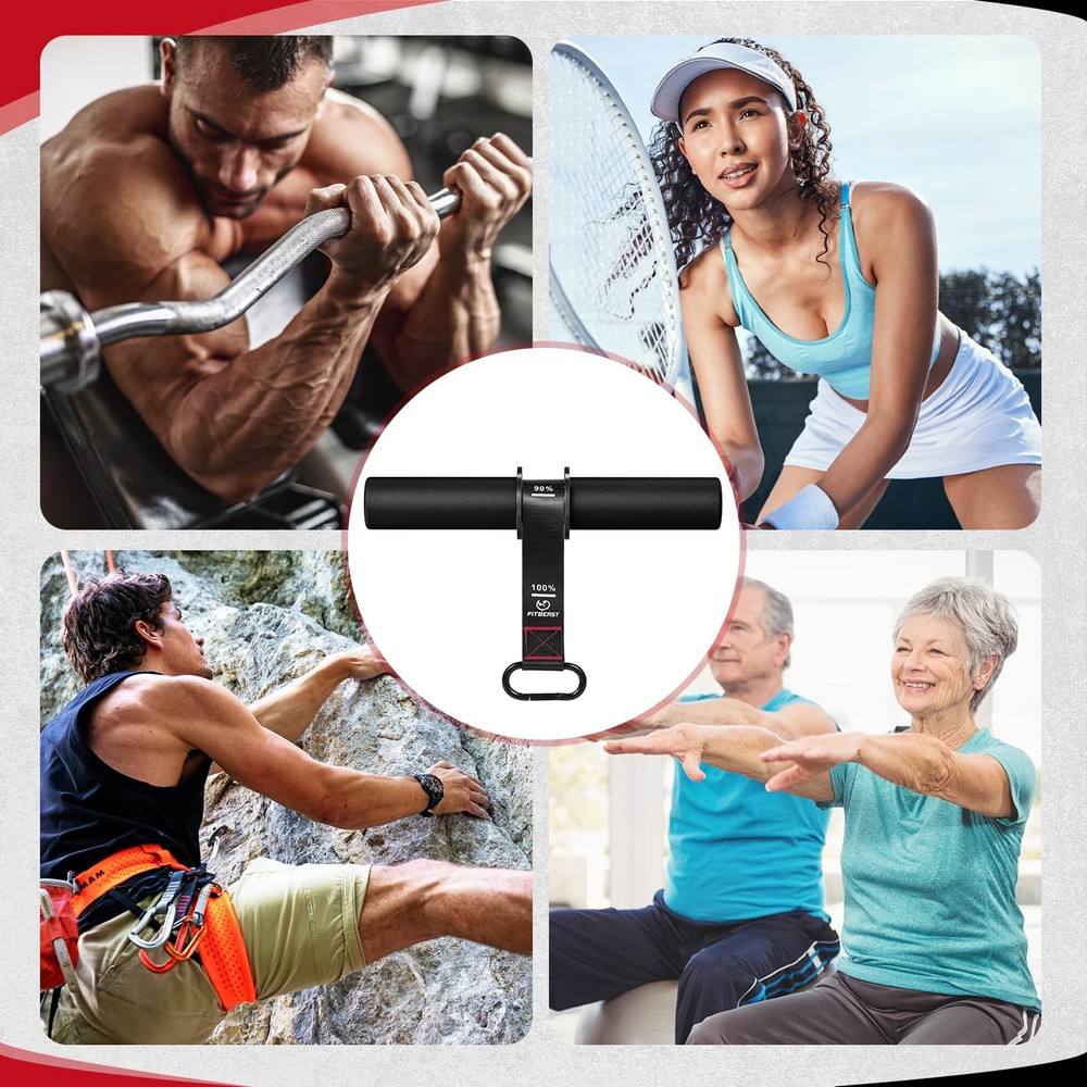 Forearm Strengthener & Wrist Roller - Forearm Strength Trainer with Thickened...