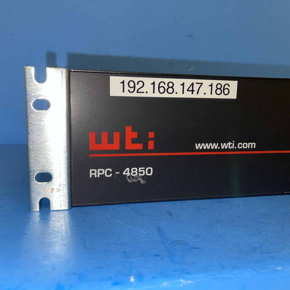 WTI RPC-4850 REMOTE POWER CONTROLLER 48V