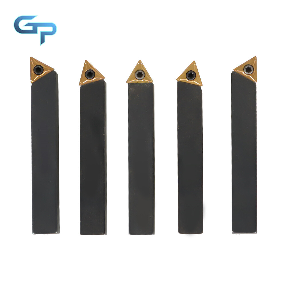 5Pack 3/8" Carbide Indexable Turning Tool Lathe Tool Bit With Carbide Inserts