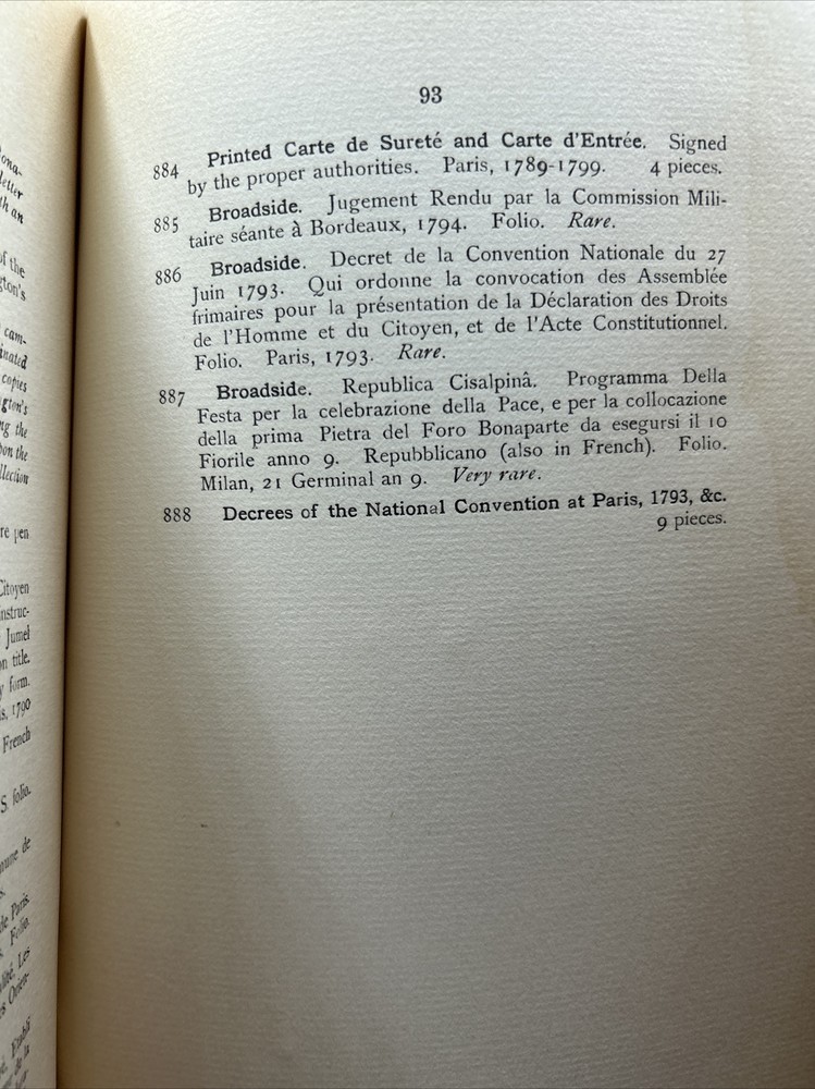 Henkels Catalog: Cornelius Stevenson Collection- March 2, 1923
