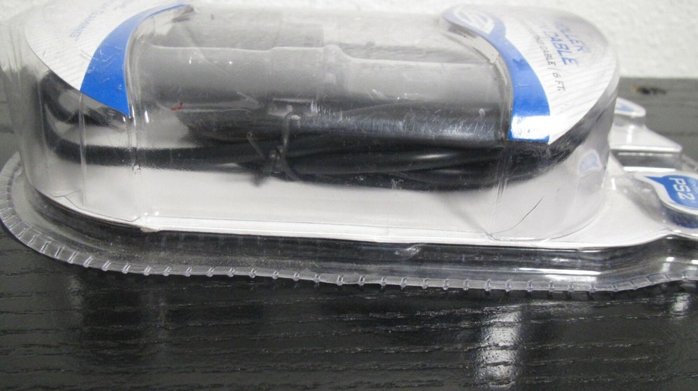 Intec PS2 Controller Extension Cable, 6FT, NEW/ SEALED (TUB 1)