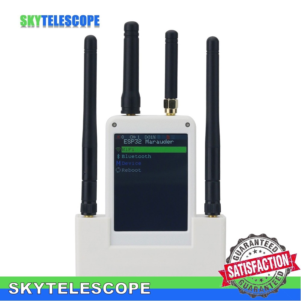 5G-Ver External Module Kit 433MHz RF ESP32C5 GPS Modules with 2.8" Screen st45