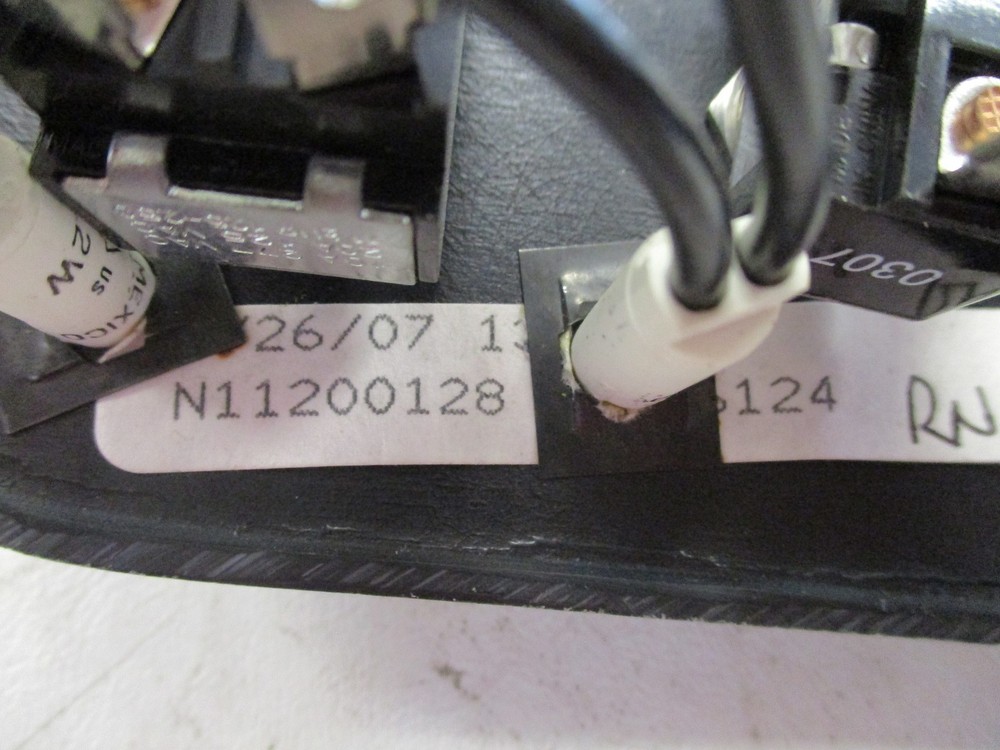 TRACKER IGNITION PANEL W/ KEYS & (2) TOGGLE SWITCH PANEL SILVER 138481 BOAT