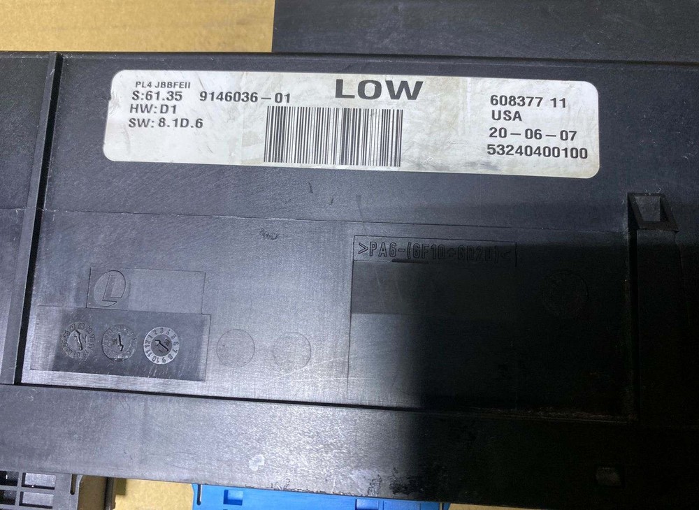 BMW Body Control Module 9146036 X5 E70 2007-2010 LOW