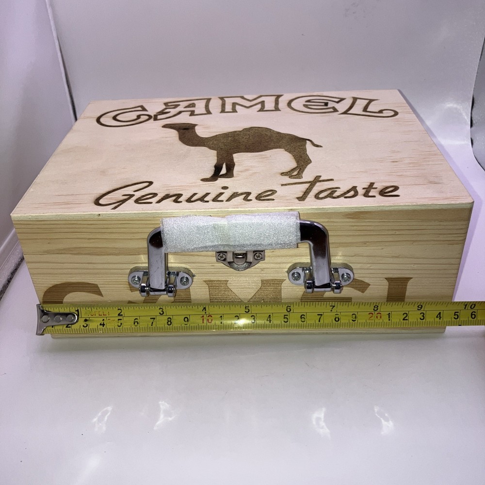 Custom Camel Wood Box