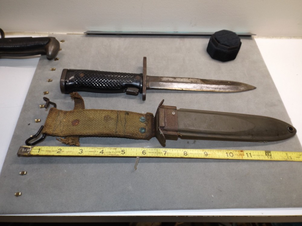 US WWII BAYONET USM8AI SCABBARD