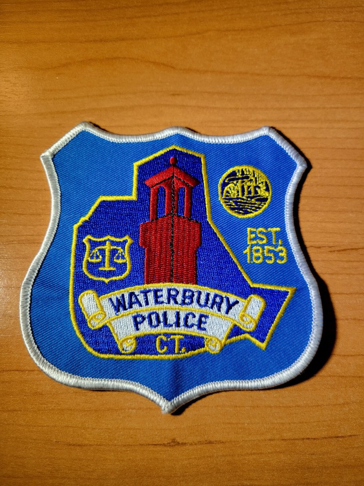 Waterbury CT Police Shoulder Patch