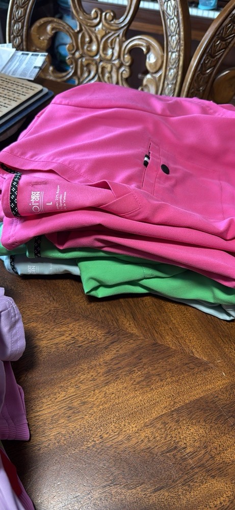 Scrubs & Beyond Large & Xl Tops ALL- Medium Bottoms 29 Sets+1jacket BUNDLE