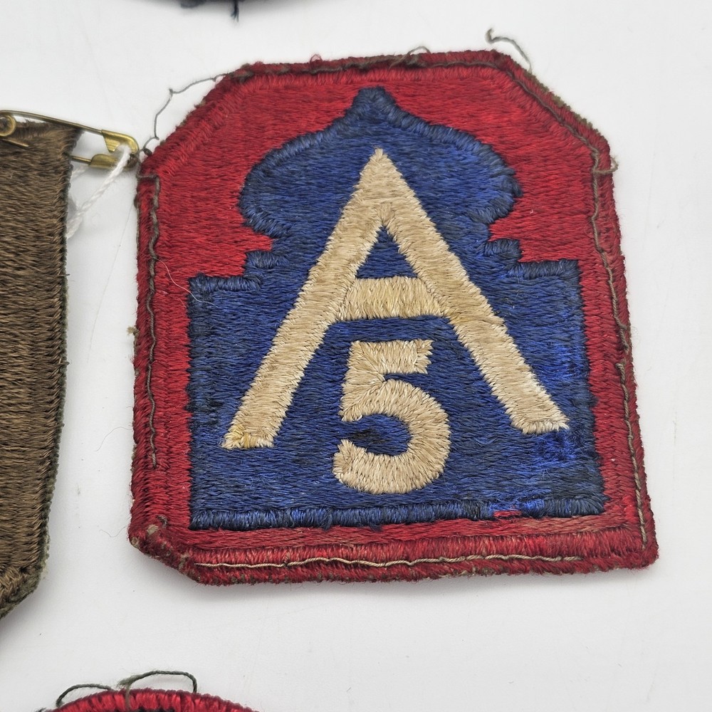 WW2 US Army Patch Lot