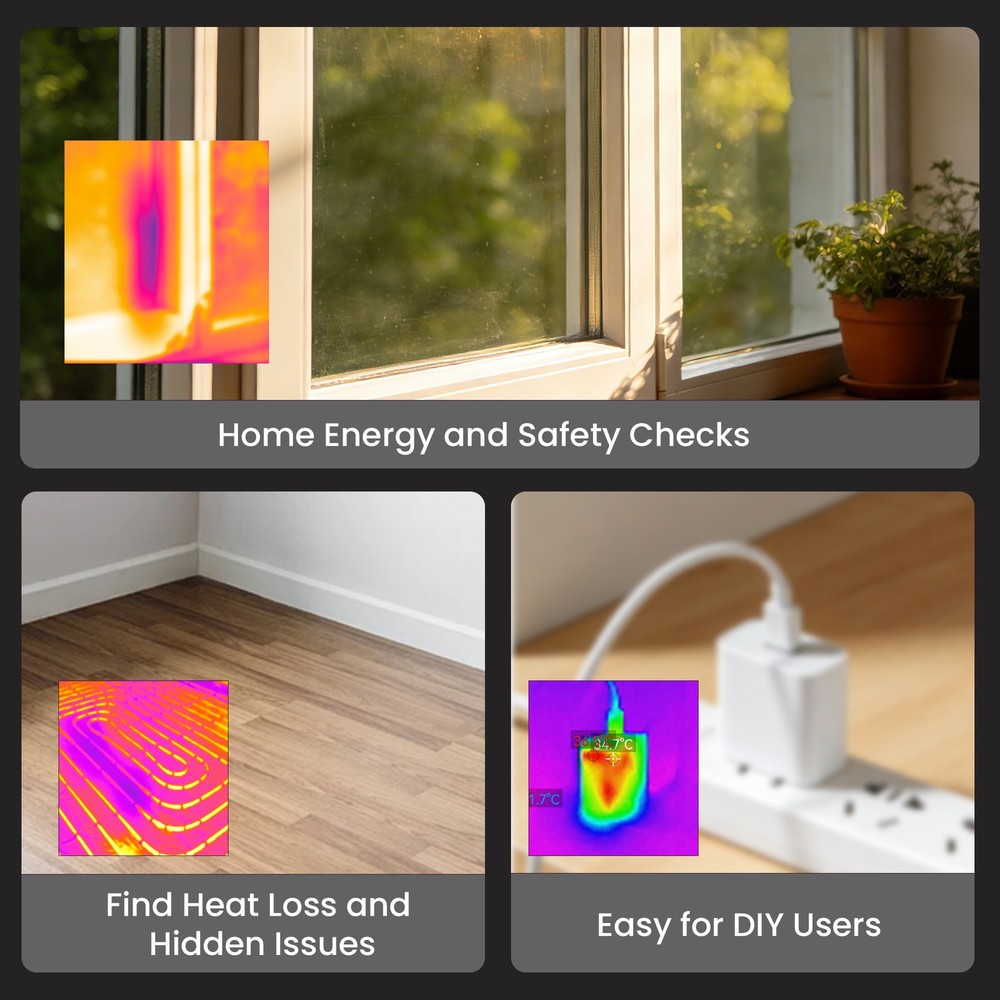ANXTECH Infrared Thermal Imaging Camera 240*240 Super Resolution for Android