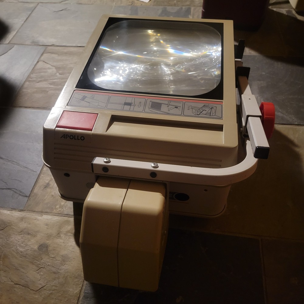 Vintage Apollo Eclipse AI 2000 Overhead Projector