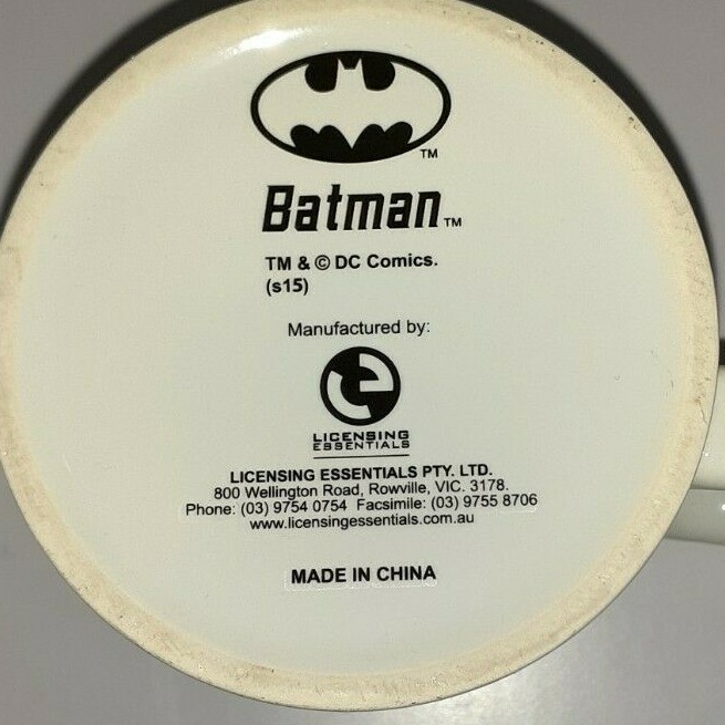 DC Comics Batman Ceramic Coffee Mug