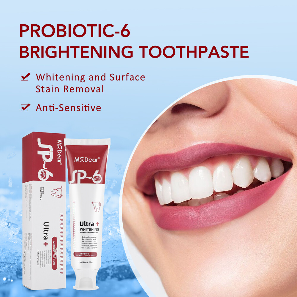 US SP-6 Probiotic Toothpaste,Sp-6 Toothpaste Whitening Quick White Toothpaste