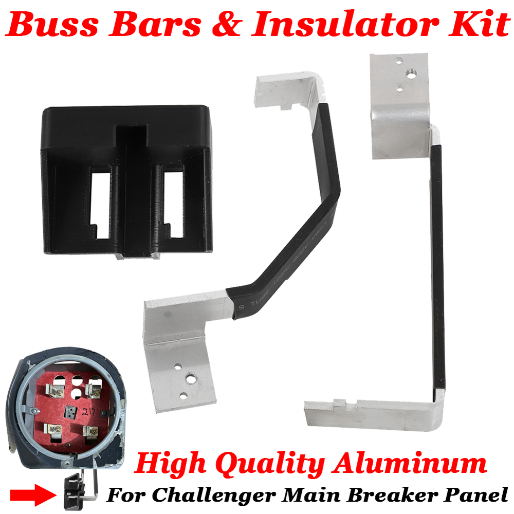 For Challenger Main Breaker Multi-meter Panel Buss Bars Insulator Kit Aluminum