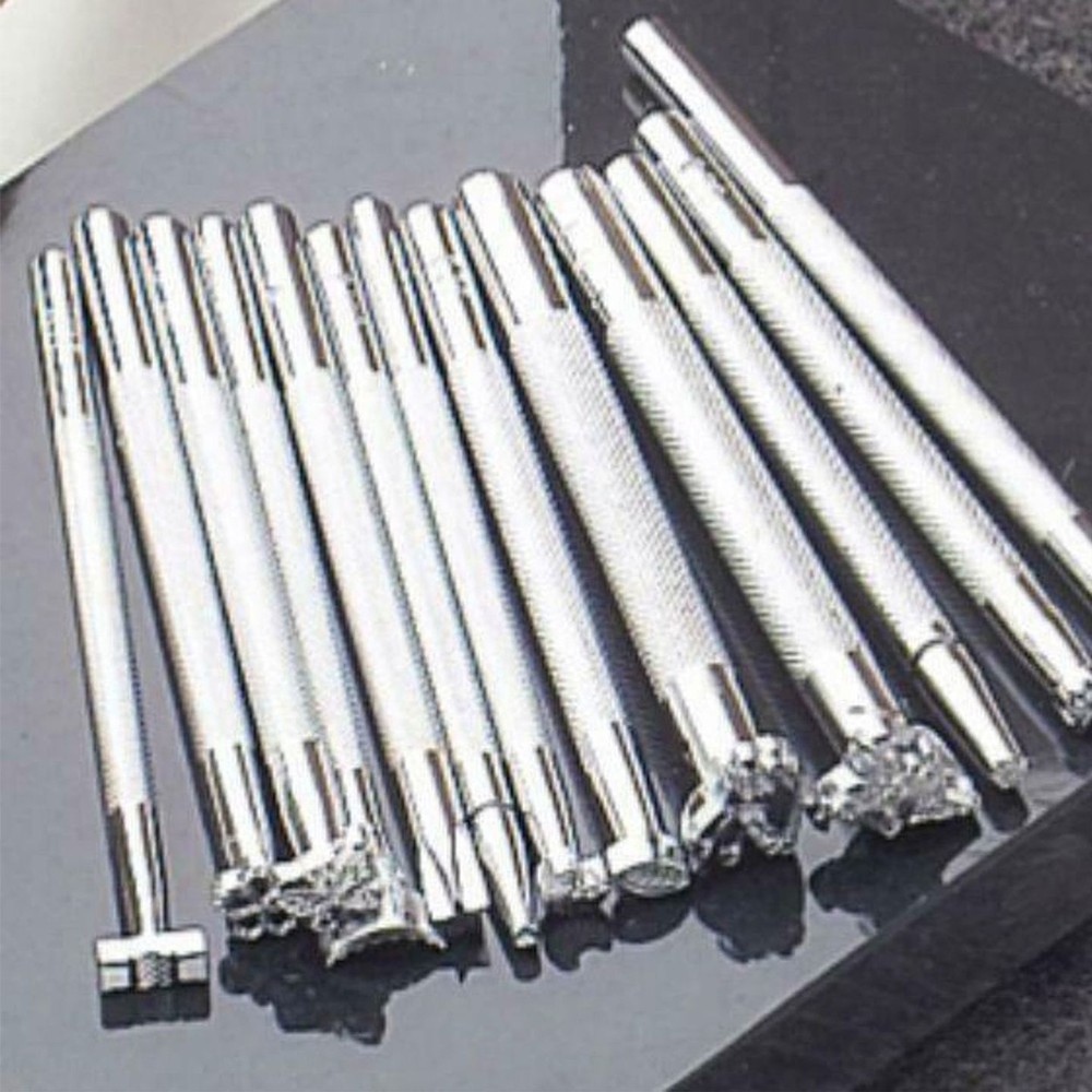 Craft Sha Leathercraft Tool 10mmx10mm E481 Round Patterned Custom Leather Stamp