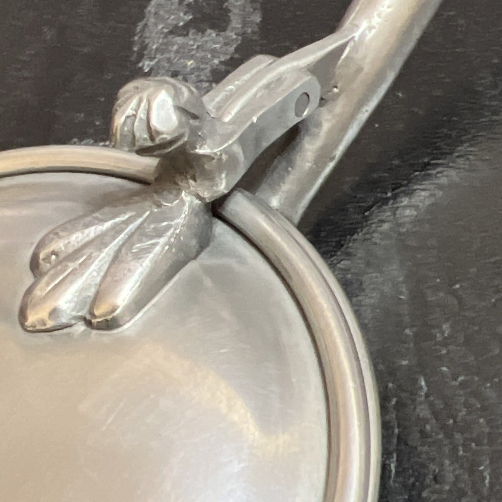 Vintage Pewter Peltro Lidded Ashtray