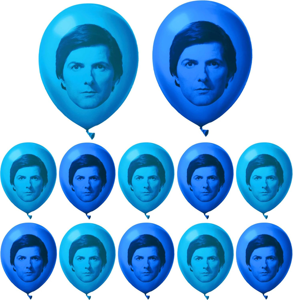 Severance Balloons for Birthday Party Decorations, 12 Pack Blue/Light B