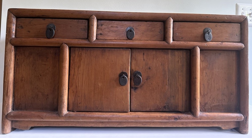 antique asian chest
