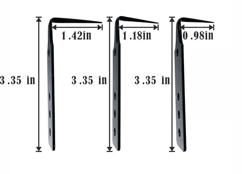 Windshield Broach Blades, Three Blades of Different Reusable Specifications