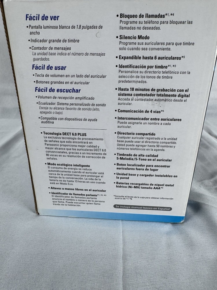 Panasonic KX-TG4732 6.0 Plus