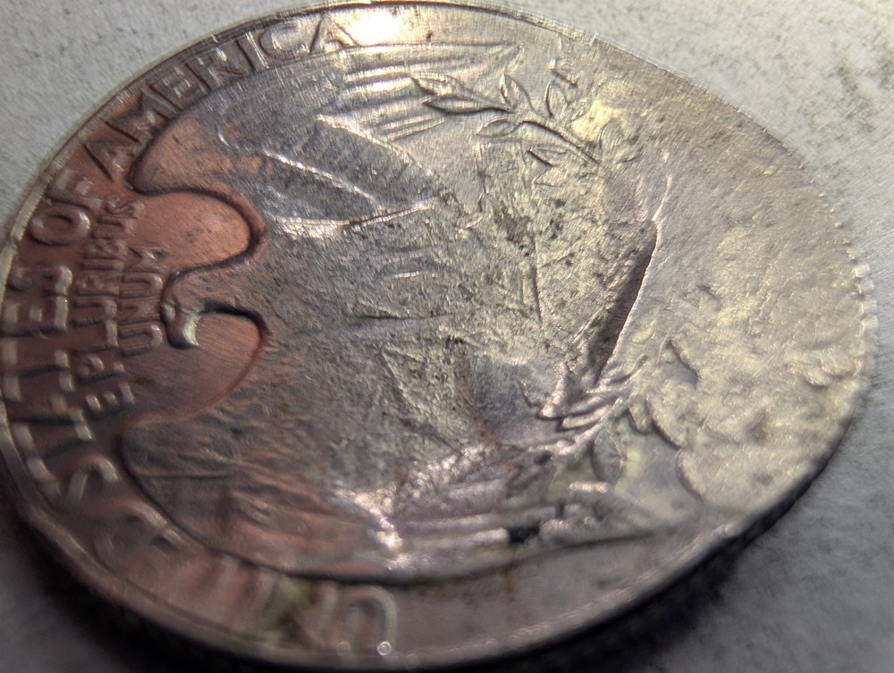 Major Machine Error On A 1974 Quarter