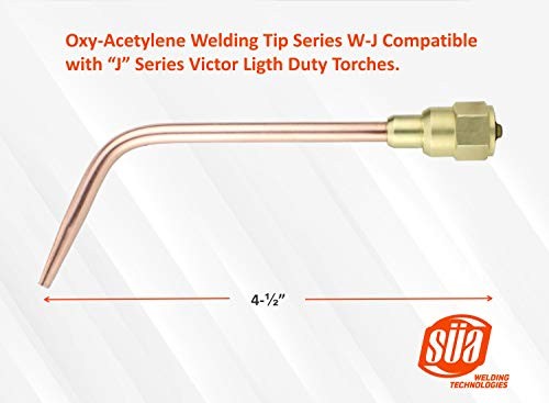 SÜA - Ligth Duty Welding/Brazing Torch Handle Compatible Torch Handle + Tips