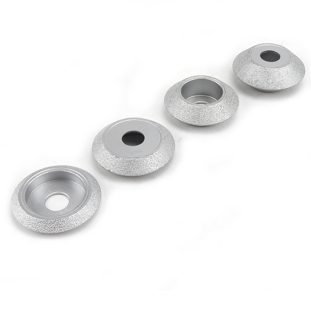 3" 75mm Brazed Diamond Grinding Wheel V Type Abrasive Tools for Angle Grinder