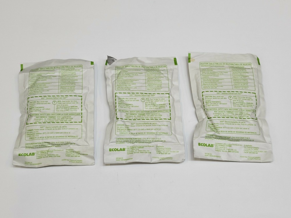 Kay Machine Equipment Delimer 3pk