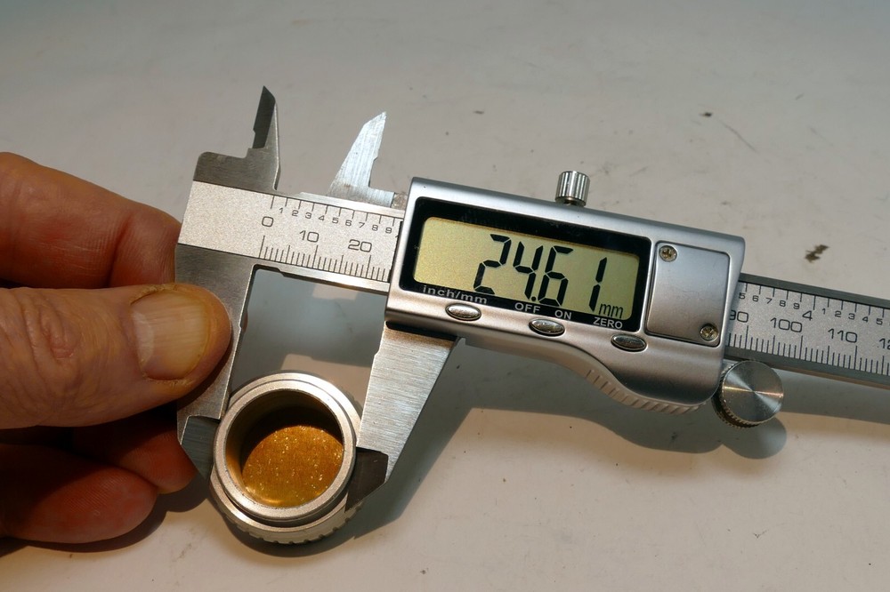 C- Mount Camera Body Cap 1" 25mm