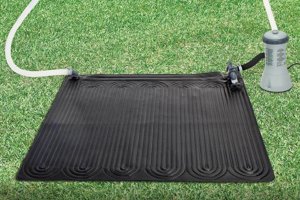 INTEX Solar Water Heater Mat for Above Ground Swimming Pool, Black (3 Pack)