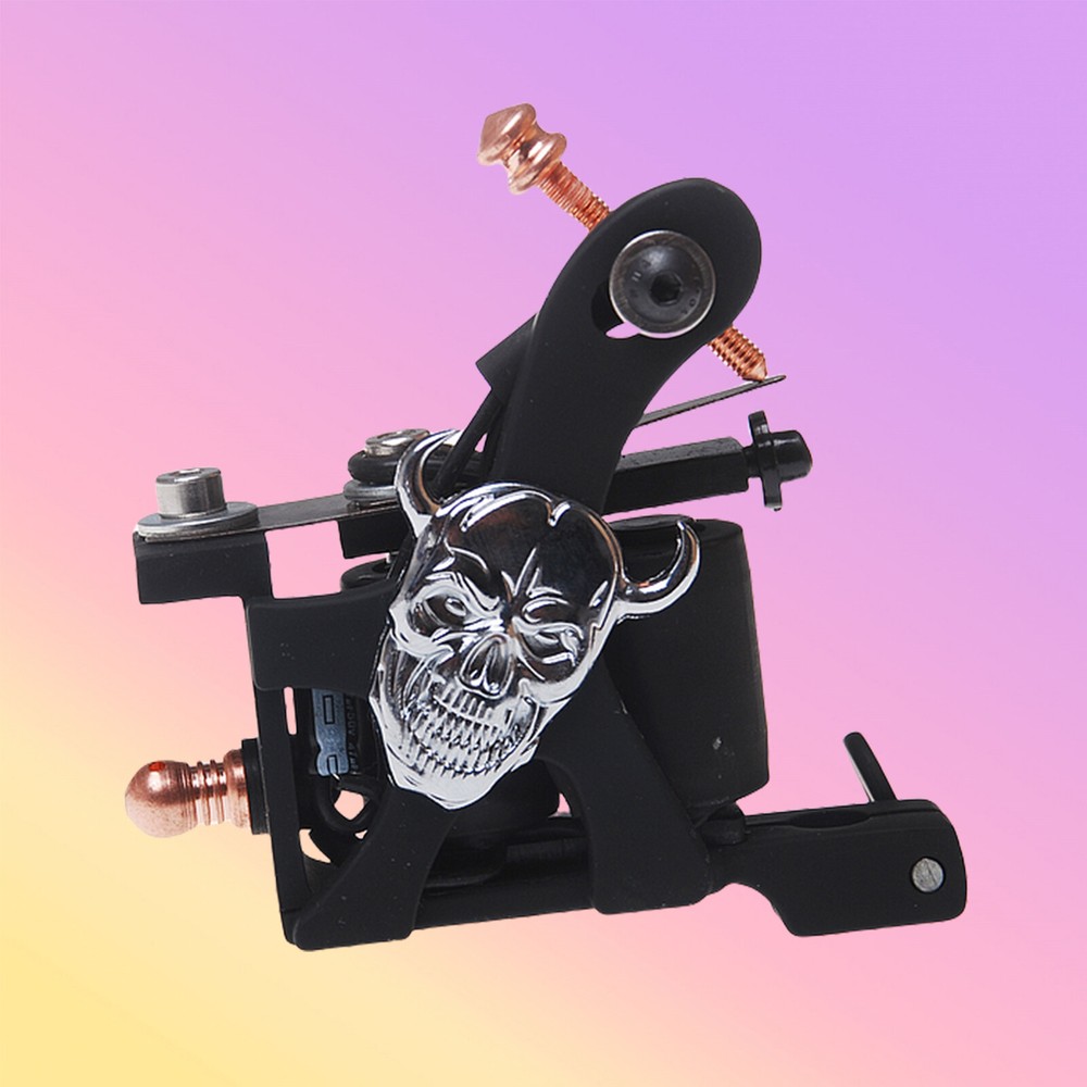 Cast Iron 10 Coils Tattoo Machine Fit for Shader 404-D
