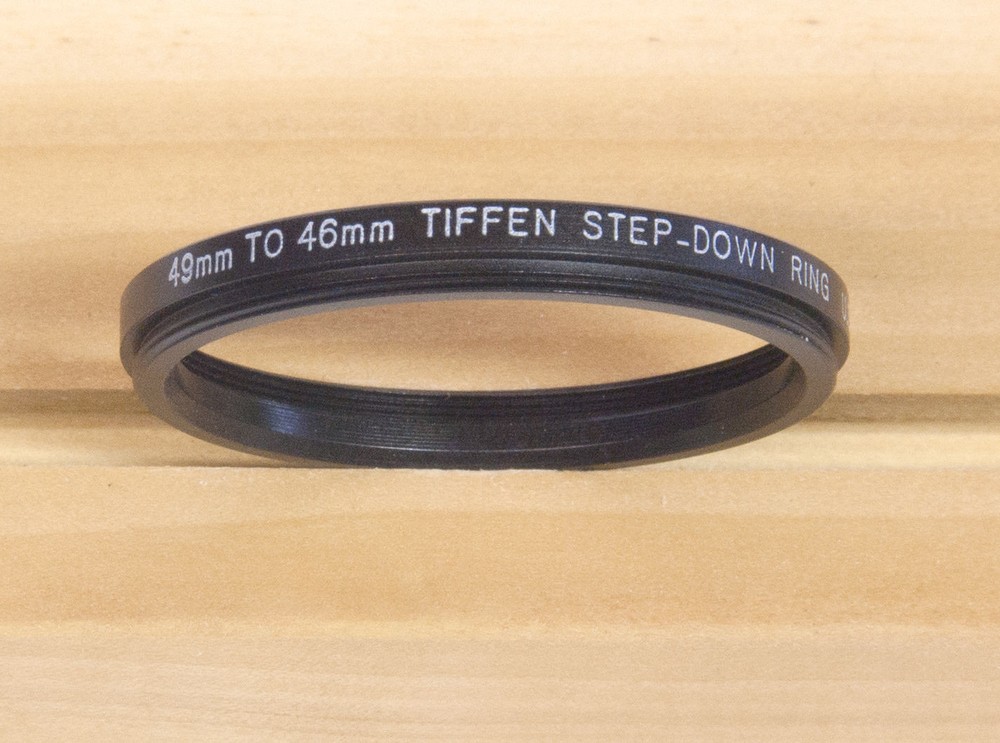 Tiffen Step-down Ring 49-46mm made in the U.S.A.