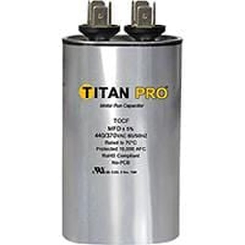 Packard TOCF25 Run Capacitor 25 MFD 440V Oval