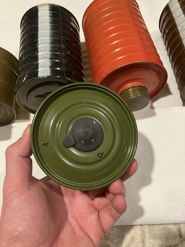 Soviet gas mask filters