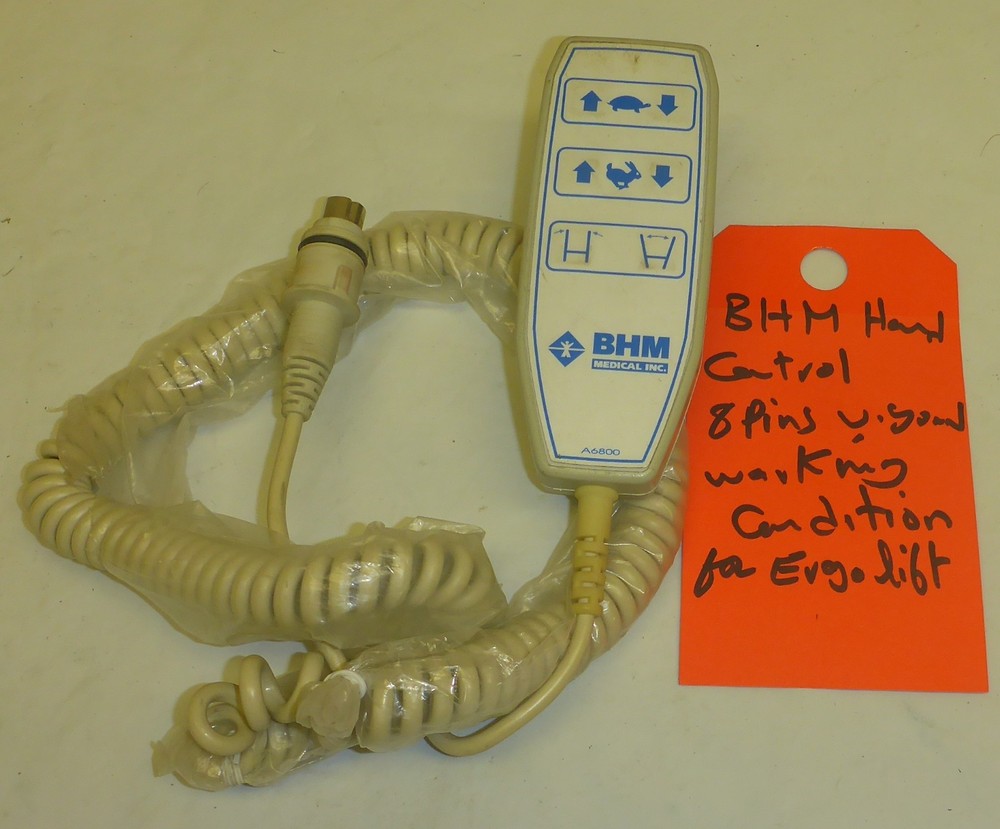 BHM ERGOLIFT HAND CONTROL 8 PINS USED GOOD CONDITION