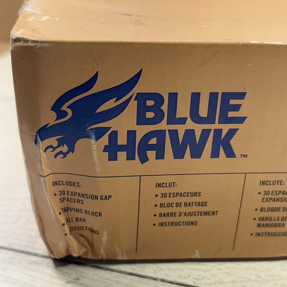 Blue Hawk Flooring Installation kit Tapping block, pull bar 30 expansion spacers