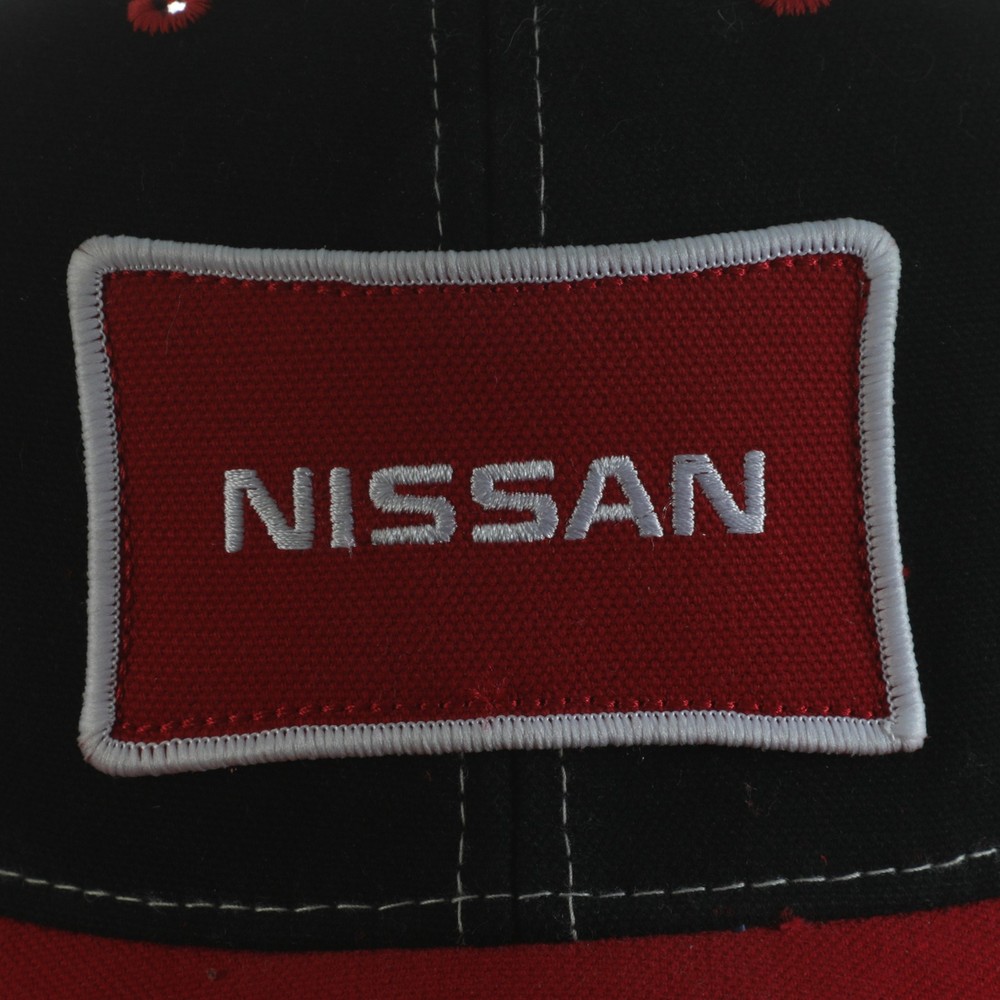 Nissan Black and Red Trucker Cap