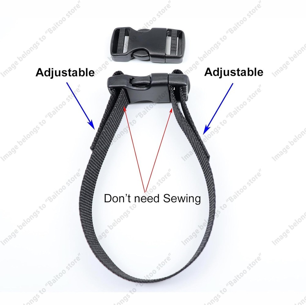 Side Release Buckles Heavy Duty Plastic Buckle Snap Clips Clasps Backpack Buckle