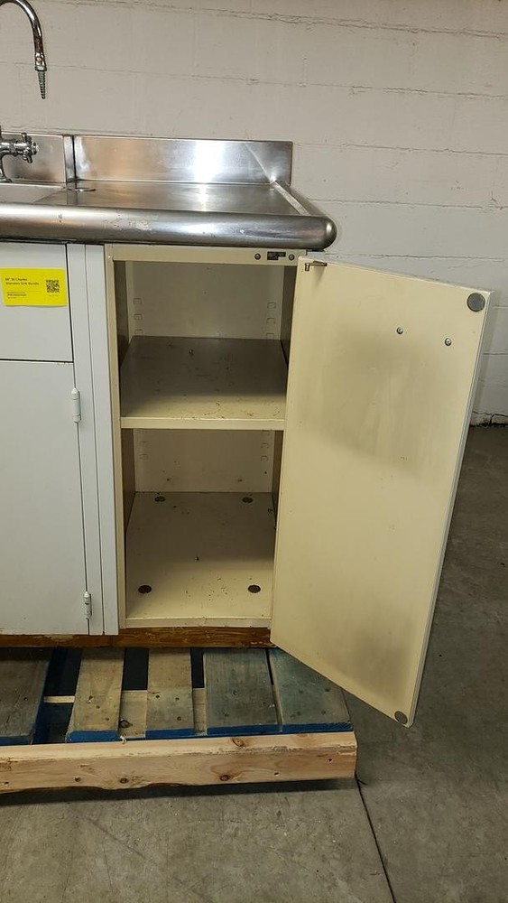 Lab Casework Stainless Sink Bundle St Charles 5' 1/2(S6LLST7281)