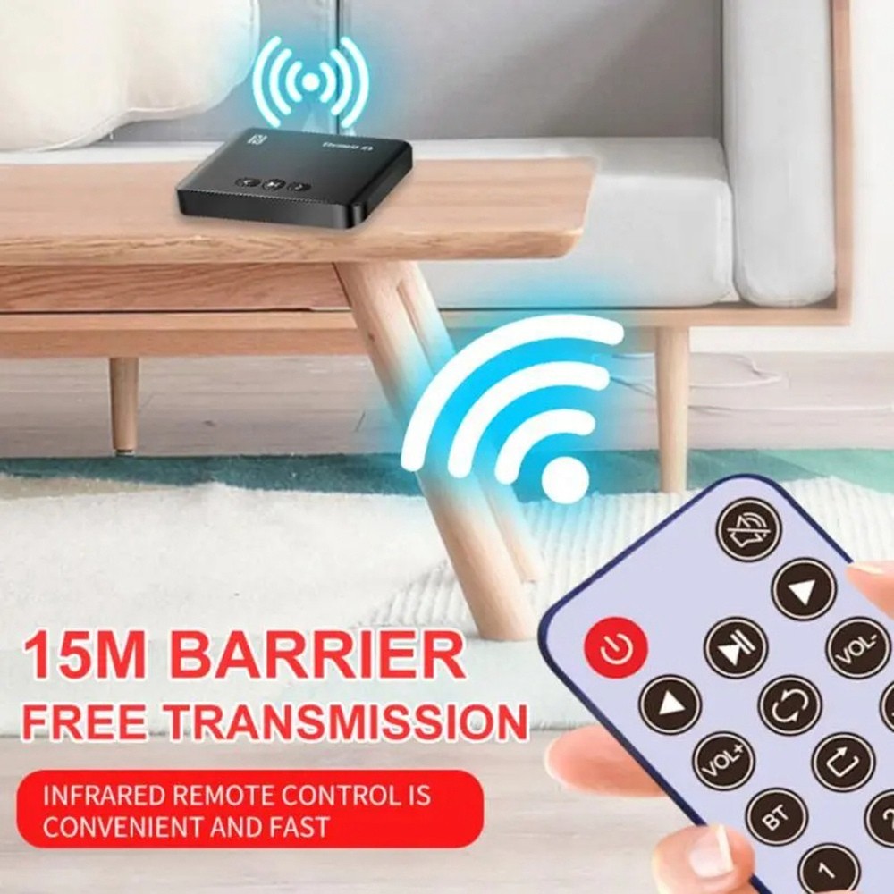 NFC Bluetooth 5.0 Receiver Transmitter Stereo AUX U Disk Optical 3211