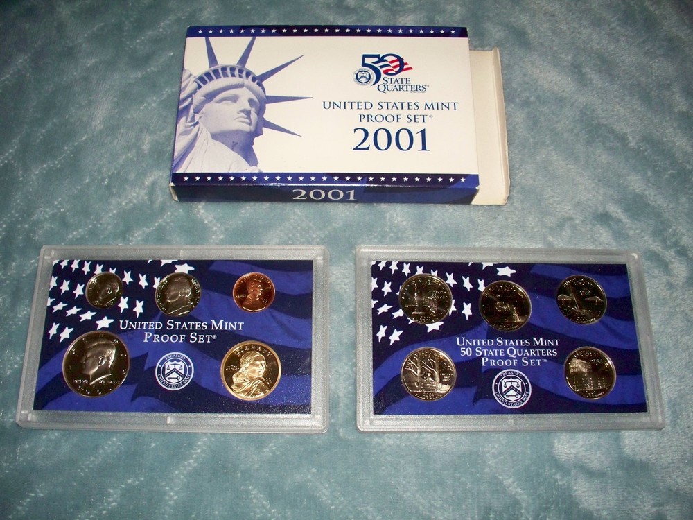 2001 US MINT Proof Set