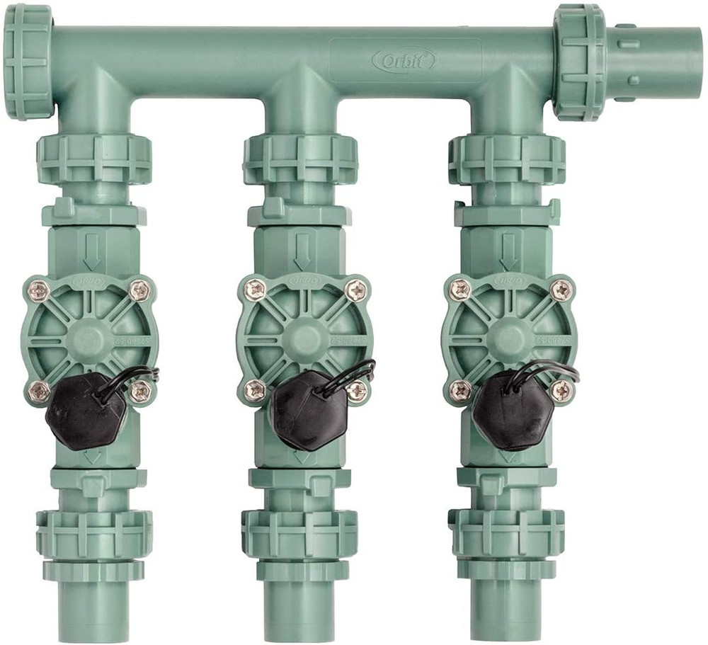 Orbit 57253 3-Valve Heavy Duty Preassembled Manifold